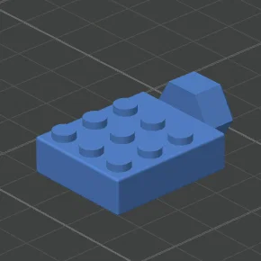 Honeycomb Lego Holder 3x3 - Phụ kiện trưng bày Lego thông minh