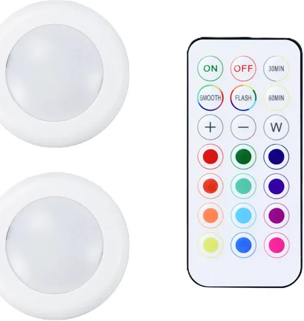 Đèn trứng Phục sinh cho đèn LED RGBW Puck Light - Image 3