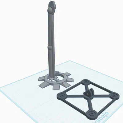 Giá đỡ VESA 75mm cho màn hình 10.5''