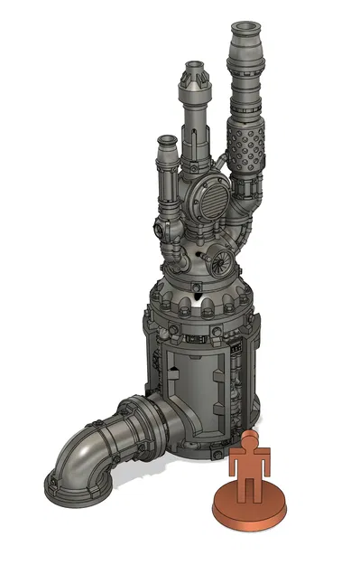 Reactor Ferrum Primus - Mô hình lò phản ứng module cho Wargaming - Image 2