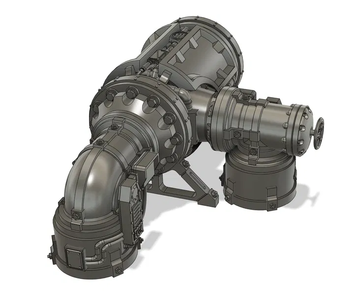 Reactor Ferrum Primus - Mô hình lò phản ứng module cho Wargaming - Image 3