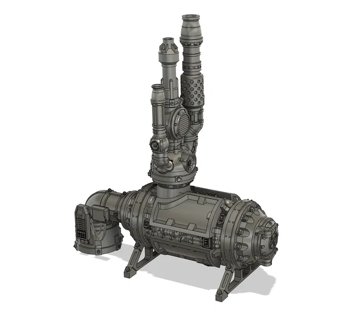 Reactor Ferrum Primus - Mô hình lò phản ứng module cho Wargaming - Image 4