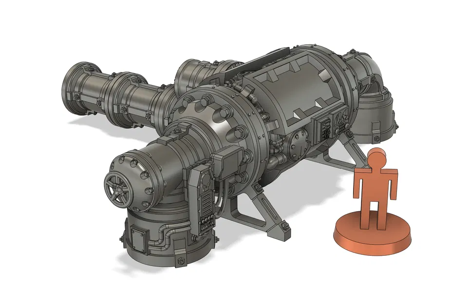 Reactor Ferrum Primus - Mô hình lò phản ứng module cho Wargaming - Image 6