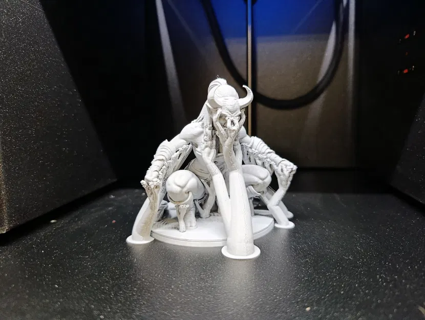 Mô hình Nữ Chiến Binh Đeo Mặt Nạ Oni – Tượng Fantasy RPG (File STL) - Image 4