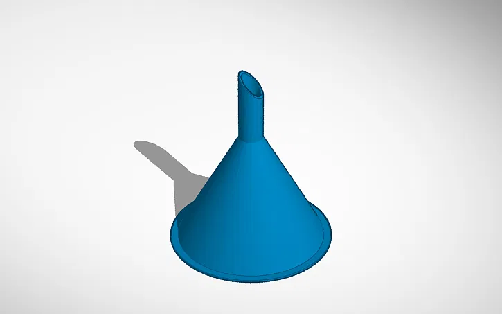 Phễu nhựa đơn giản in 3D: Công cụ tiện ích cho mọi gia đình - Image 1