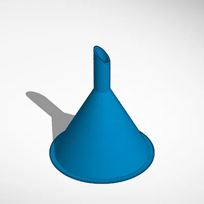 Phễu nhựa đơn giản in 3D: Công cụ tiện ích cho mọi gia đình