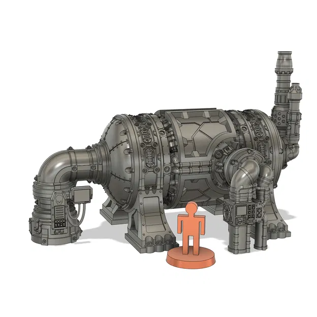 Reactor Ferrum Secundus: Bộ linh kiện xây dựng địa hình wargaming đa năng - Image 1