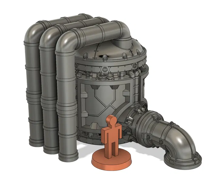 Reactor Ferrum Secundus: Bộ linh kiện xây dựng địa hình wargaming đa năng - Image 12