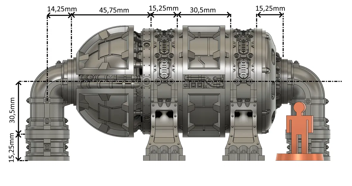 Reactor Ferrum Secundus: Bộ linh kiện xây dựng địa hình wargaming đa năng - Image 14