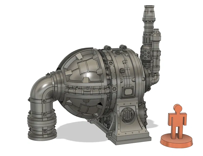 Reactor Ferrum Secundus: Bộ linh kiện xây dựng địa hình wargaming đa năng - Image 15