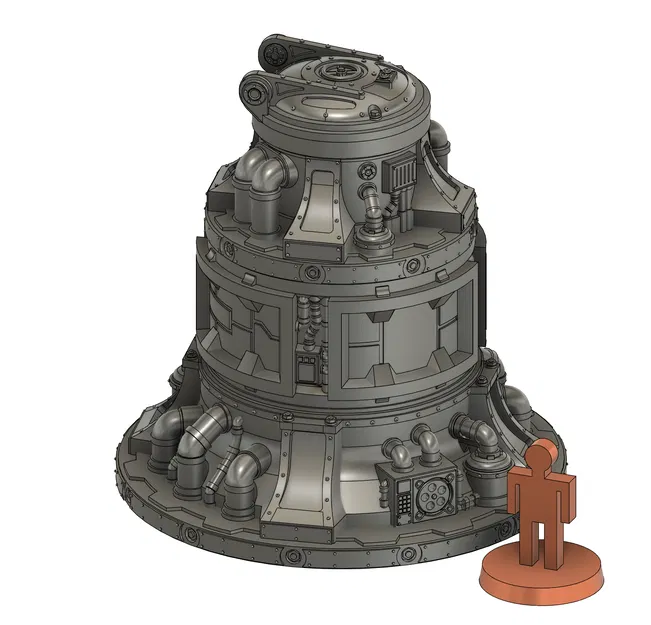 Reactor Ferrum Secundus: Bộ linh kiện xây dựng địa hình wargaming đa năng - Image 17