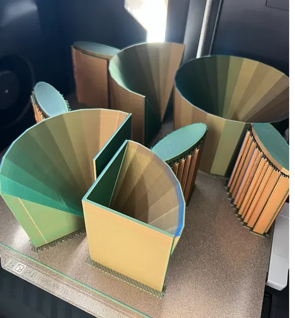 Bộ cốc đong thông minh (Intuitive Measuring Cups) in 3D - Image 1