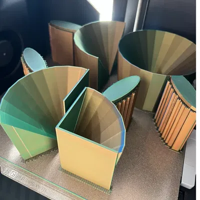 Bộ cốc đong thông minh (Intuitive Measuring Cups) in 3D