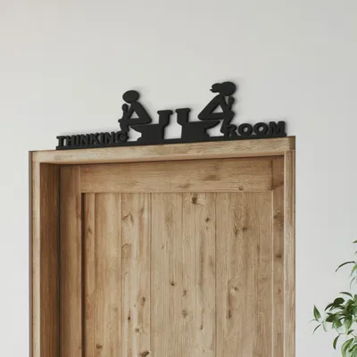 Thinking Room – Phụ kiện trang trí tường 3D vui nhộn