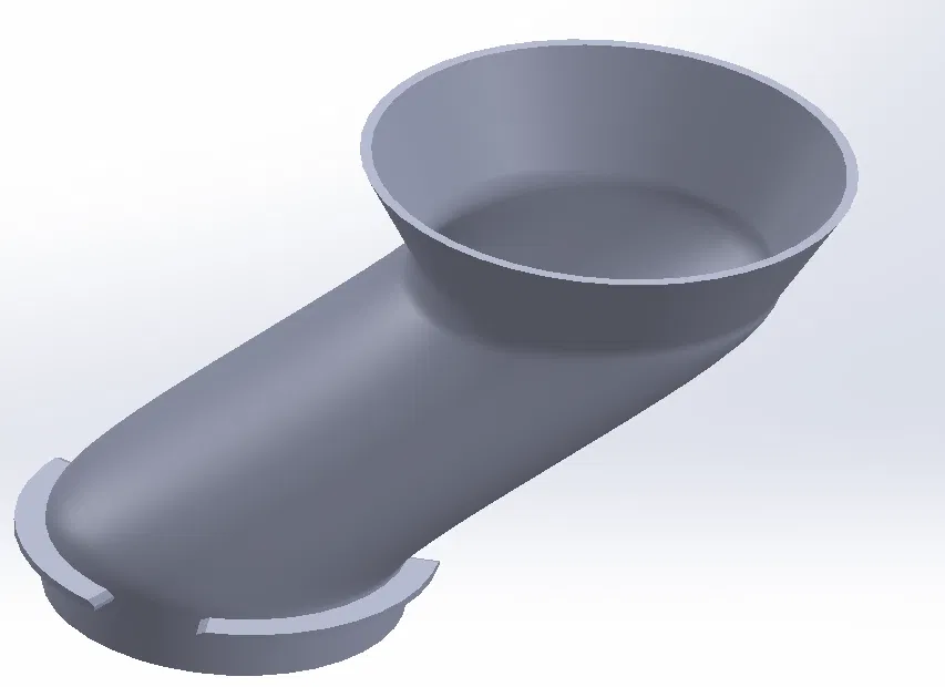 Phễu châm nước lệch cho máy rửa bát mini Hermitlux tiện lợi - Image 1