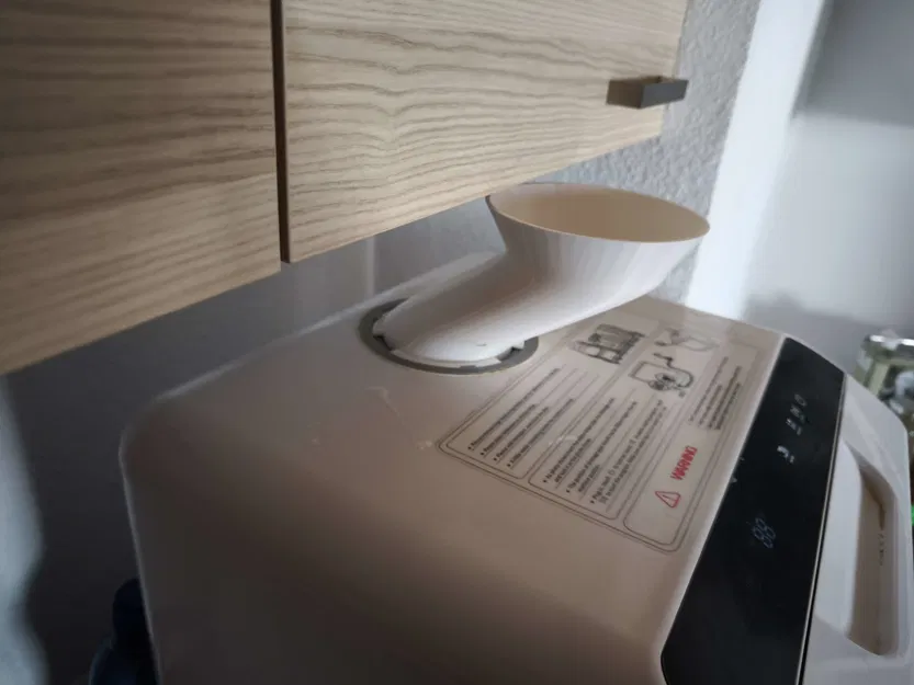 Phễu châm nước lệch cho máy rửa bát mini Hermitlux tiện lợi - Image 2