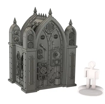 Mô hình Shrine 1 - Địa hình kiến trúc Grimdark cho Wargaming