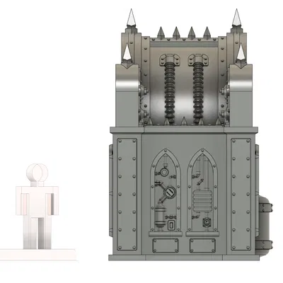 Mô hình Shrine 1 - Địa hình kiến trúc Grimdark cho Wargaming