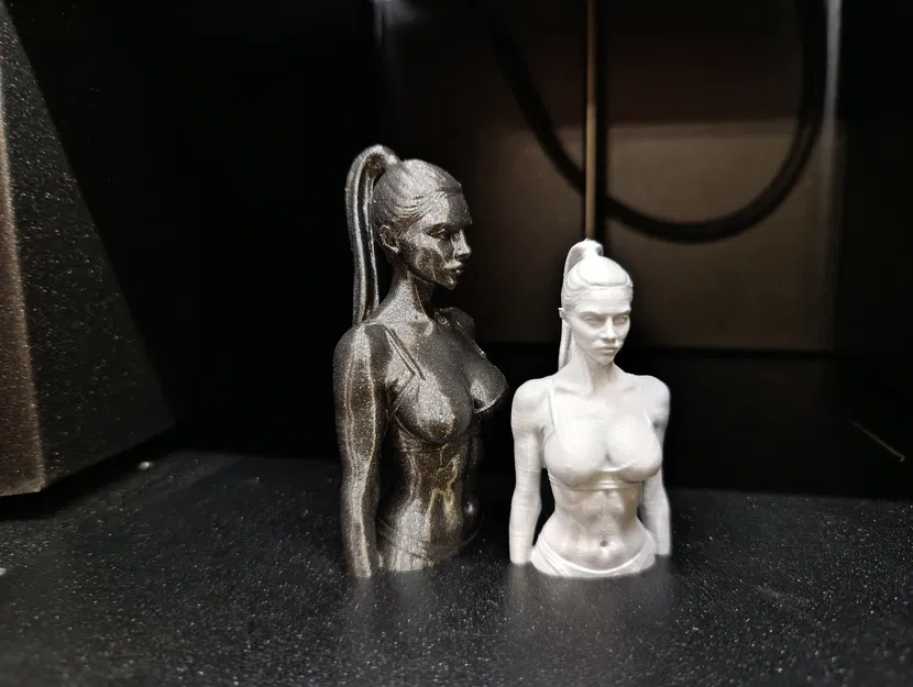 Tượng bán thân phụ nữ thể thao mặc Bikini - Mô hình in 3D - Image 4