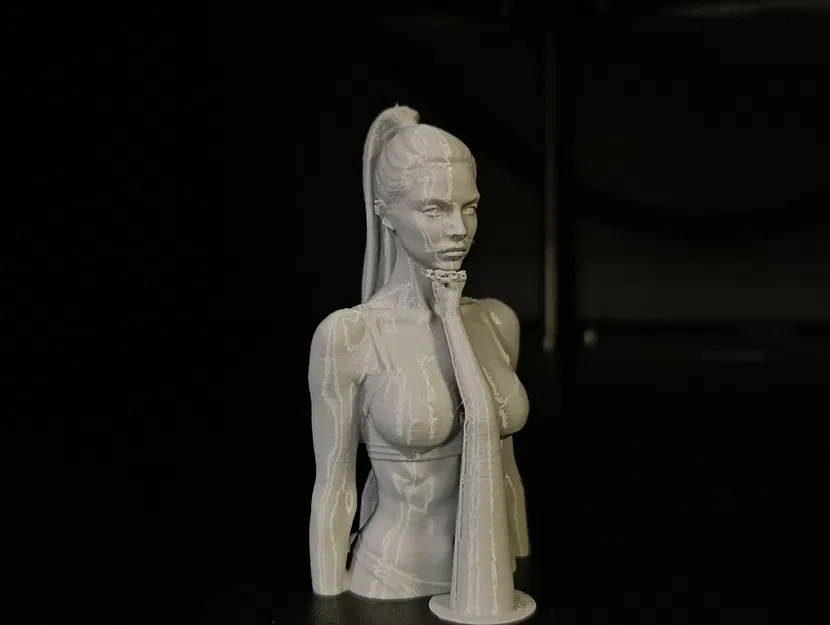 Tượng bán thân phụ nữ thể thao mặc Bikini - Mô hình in 3D - Image 6