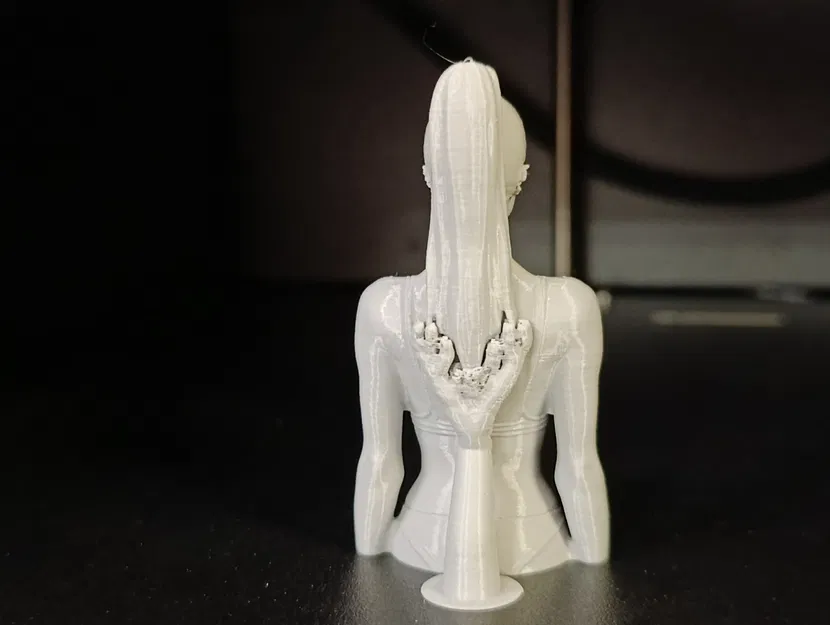 Tượng bán thân phụ nữ thể thao mặc Bikini - Mô hình in 3D - Image 8