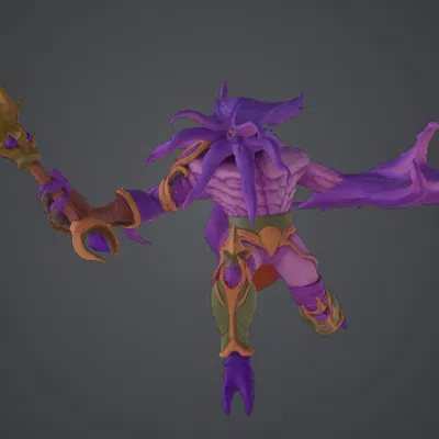 Mô hình tượng Faceless Void Arcana Dota 2 - Sắc nét cho game thủ