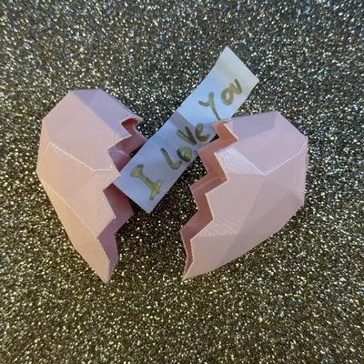 Mô hình Trái Tim Bí Mật (Secret Heart) - Quà tặng độc đáo