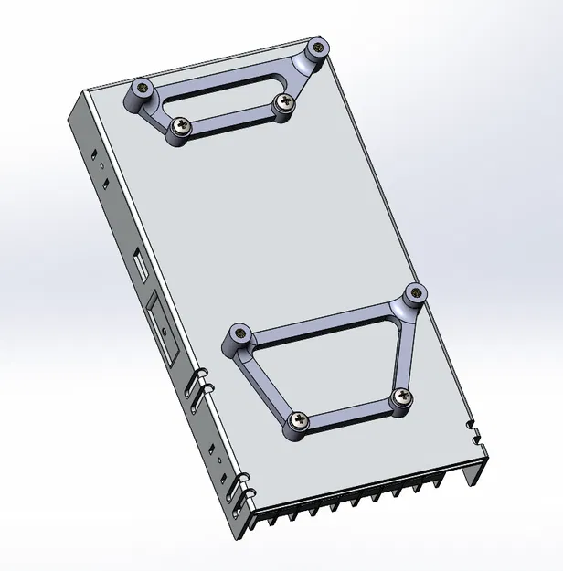 Giá đỡ PSU Mean Well LRS 350 cho máy in Anycubic i3 Mega S - Image 1