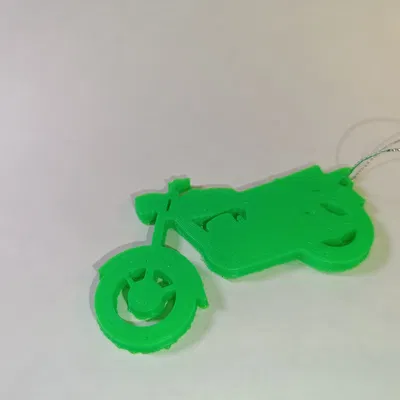 Móc khóa mô hình xe máy cổ điển Voshod 3M in 3D độc đáo