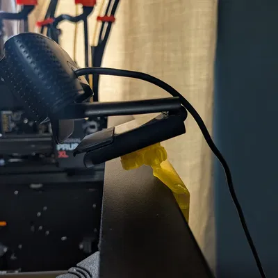 Ngàm gắn Webcam lên ray máy in Prusa XL (Khớp cầu Ball & Socket)