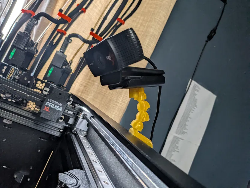 Ngàm gắn Webcam lên ray máy in Prusa XL (Khớp cầu Ball & Socket) - Image 4