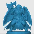 Mô hình Aarakocra Barbarian 3D cho D&D và Tabletop RPG - Thumbnail 2