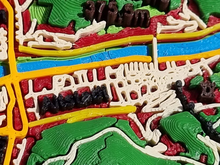 Bản đồ địa hình thành phố Heidelberg - Image 4