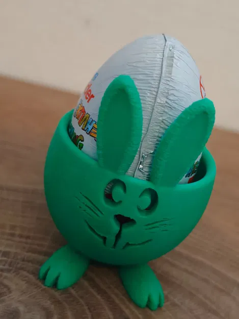 Khay Đựng Trứng Hình Chú Thỏ – Đồ Trang Trí Phục Sinh Dễ Thương - Image 1