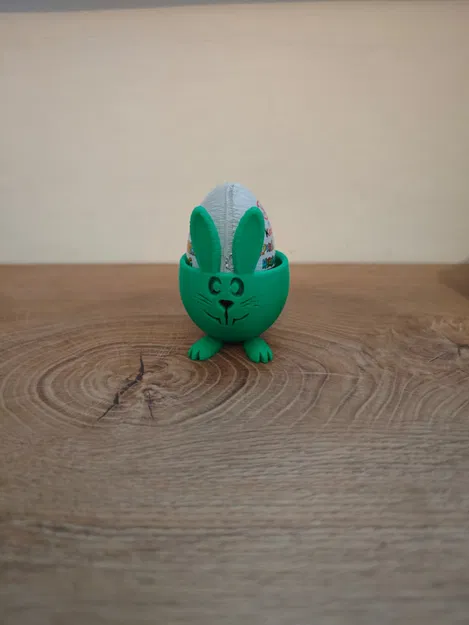 Khay Đựng Trứng Hình Chú Thỏ – Đồ Trang Trí Phục Sinh Dễ Thương - Image 2