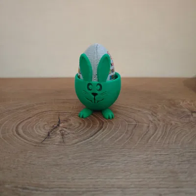 Khay Đựng Trứng Hình Chú Thỏ – Đồ Trang Trí Phục Sinh Dễ Thương