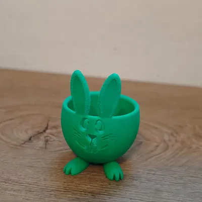 Khay Đựng Trứng Hình Chú Thỏ – Đồ Trang Trí Phục Sinh Dễ Thương