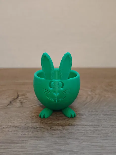 Khay Đựng Trứng Hình Chú Thỏ – Đồ Trang Trí Phục Sinh Dễ Thương - Image 4