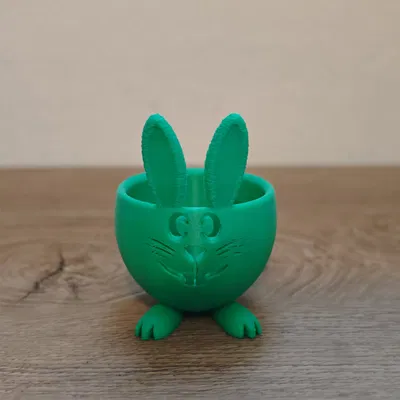 Khay Đựng Trứng Hình Chú Thỏ – Đồ Trang Trí Phục Sinh Dễ Thương