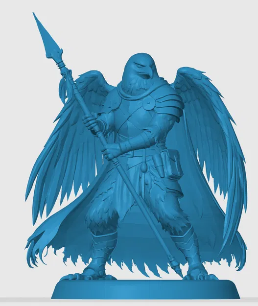 Mô hình chiến binh Aarakocra (Aarakocra Fighter) cho D&D - Image 3