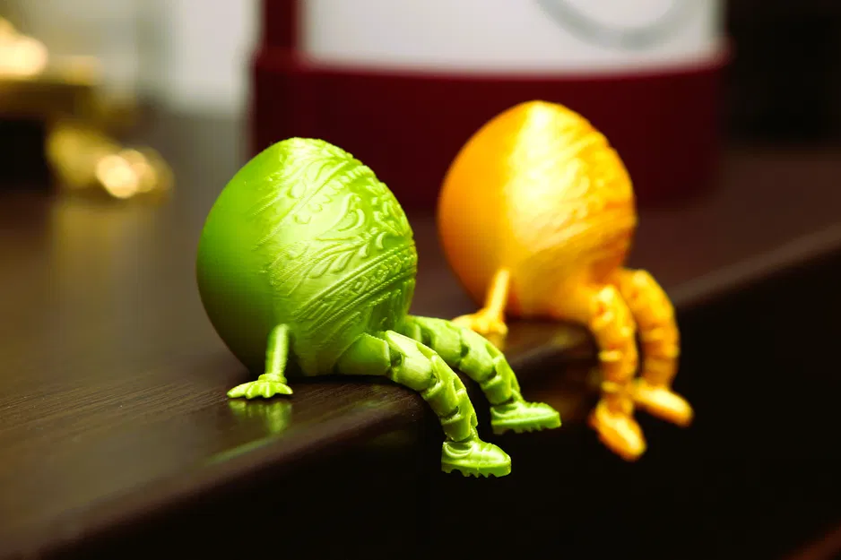 Mô hình trứng Phục sinh có chân cử động (Easter Egg with articulated legs) - Image 3