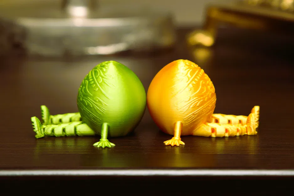 Mô hình trứng Phục sinh có chân cử động (Easter Egg with articulated legs) - Image 5