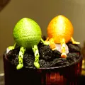 Mô hình trứng Phục sinh có chân cử động (Easter Egg with articulated legs) - Thumbnail 6