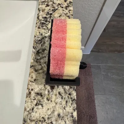 Giá treo Scrub Daddy và Scrub Mommy