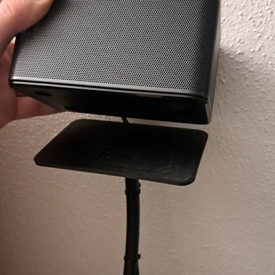 Đế gắn loa Ultimea lên chân đế Amazon Basics - Phụ kiện in 3D tối ưu
