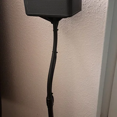 Đế gắn loa Ultimea lên chân đế Amazon Basics - Phụ kiện in 3D tối ưu