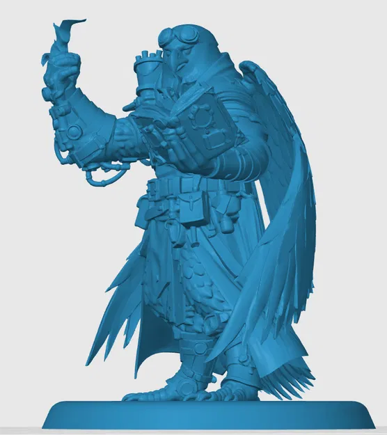 Mô hình 3D Aarakocra Artificer chi tiết cho game D&D - Image 2