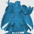 Mô hình 3D Aarakocra Artificer chi tiết cho game D&D - Thumbnail 3