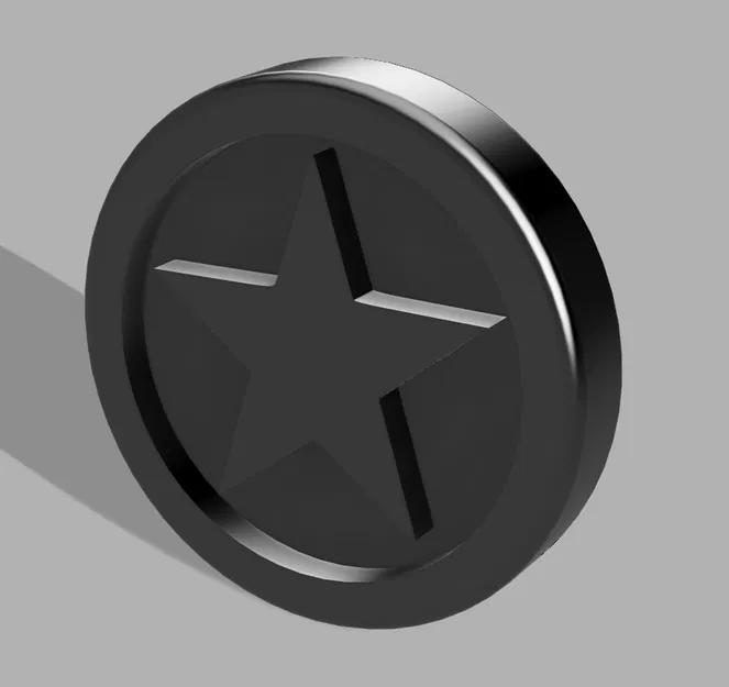 Đồng xu 3D cho trò chơi Connect 4 - Phụ kiện thay thế đơn giản - Image 1