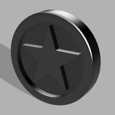 Đồng xu 3D cho trò chơi Connect 4 - Phụ kiện thay thế đơn giản